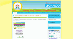 Desktop Screenshot of leonardos.cz